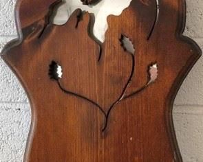 Vintage Wood Sconce/Wall Shelf