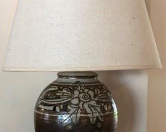 Pottery Table Lamp