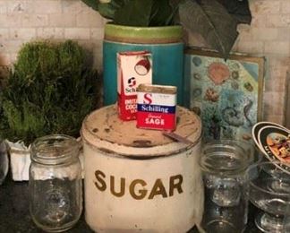 Vintage Tins, Drawer Knobs, Florals...