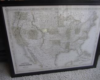 FRAMED MAP