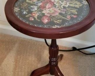 Needlepoint Table