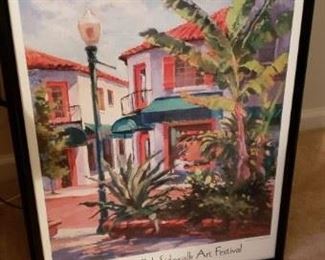 Winter Park Art Festival Framed Posters 