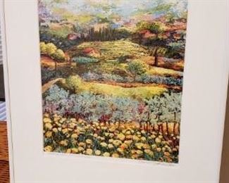 Dawn Kinney Martin Signed Framed Art (Atlanta)