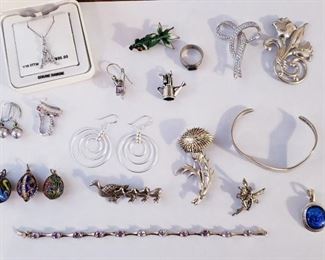 Sterling silver jewelry