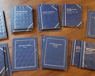 Old United States Coin Book Sets