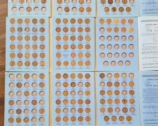 Lincoln Wheat Pennies 1909-1965
