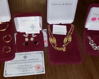Jacqueline Kennedy Jewelry by Camrose and Kross 