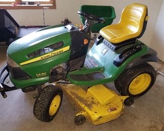 John Deere Lawn Care Package - Includes Spreader, Tiller and Wagon