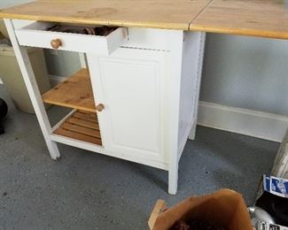 Butcher Block Work Table