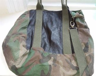 Army Camo Duffle Bag