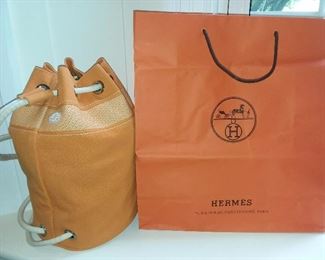 Hermes Drawstring Bag