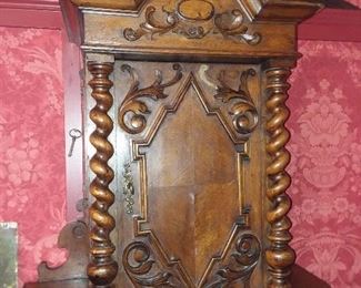 Carved Baroque Style Cabinet