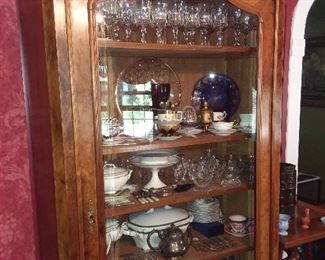 China Cabinet (Imported From France) - CONTENTS NOT FOR SALE!