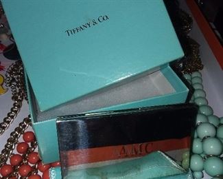 Tiffany & Co. Sterling Silver Business Card Holder