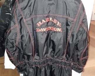 Harley Davidson Winter Jacket W/ Patches