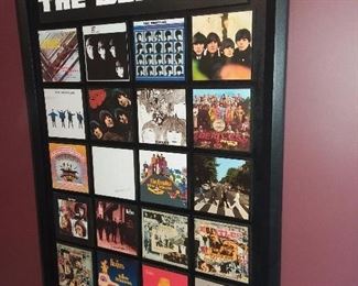The Beatles Album Artwork Collage