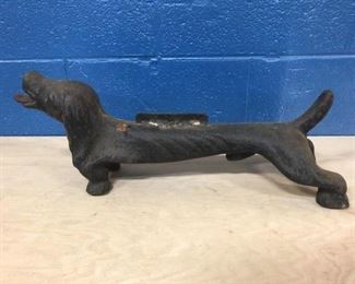 antique cast iron foot scrapper