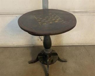 antique chess table