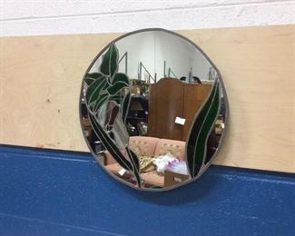stain glass mirror 
