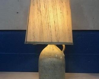 antique whiskey jug lamp