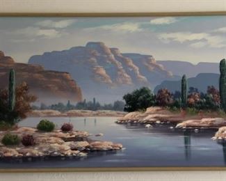 Arizona Landscape Painting (Large)