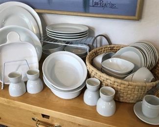 White Serving Pieces