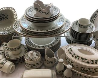 Lenox Christmas China Set
