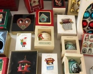 Assorted Hallmark Ornaments