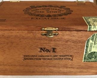Wood Cigar Box