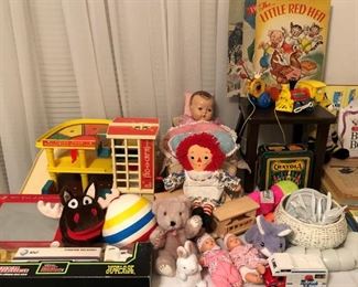 Vintage Toys and Children's Books