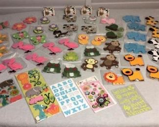 FMF039 Wooden Magnets and Crafting Stickers