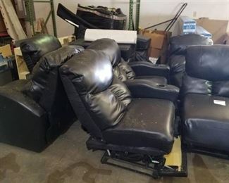 Black Leather Chairs (9)