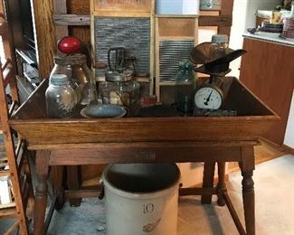 Koehler and Hinrichs Antique dry sink