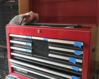 Craftsman tool chest and tools