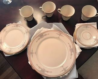 4 full sets of Lenox Riverdale China never been used!