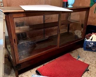 Large Vintage Mercantile display Case