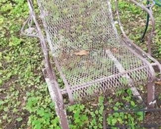 Vintage outdoor chair