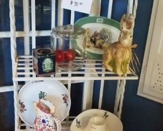 Metal baker's rack