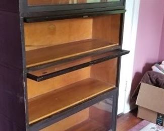 Vintage lawyer's book shelf
