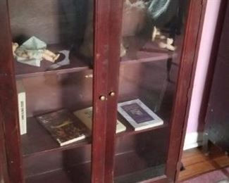 Vintage book case or display cabinet