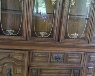 Vintage China hutch
