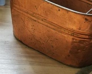 Copper tub