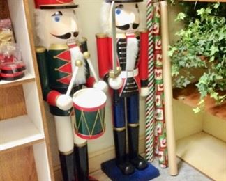 2 Large Toy Soldiers