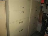 File cabinets.