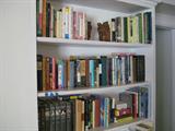 Lots of books.