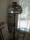 Tiffany style floor lamp