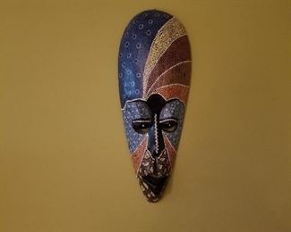 African masks.