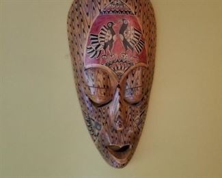 African masks.