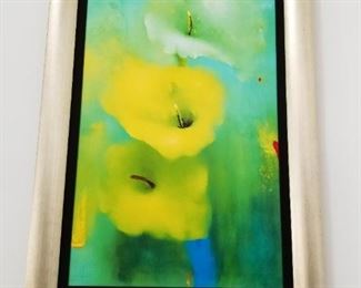 Huge framed art - Victoria Montesinos