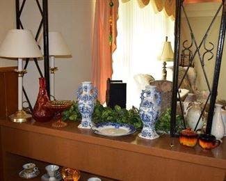Home Decor, Lamp, Vases